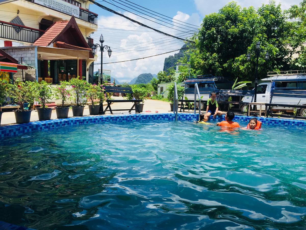 Vang Vieng Homestay Dış mekan fotoğraf